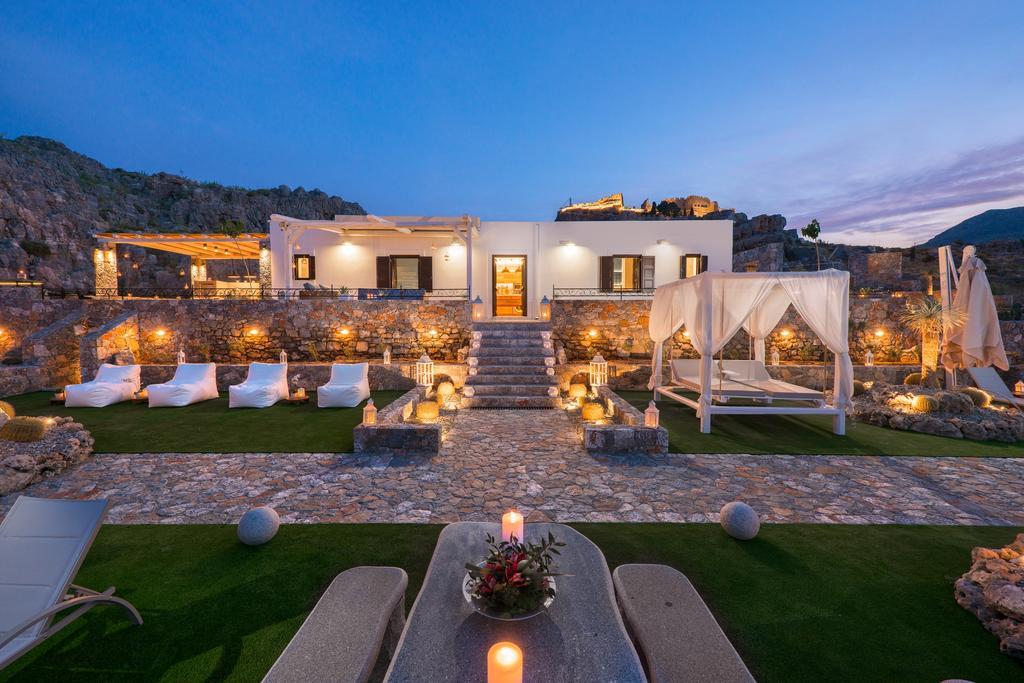 Lindos Vigli Private Villa Exterior foto
