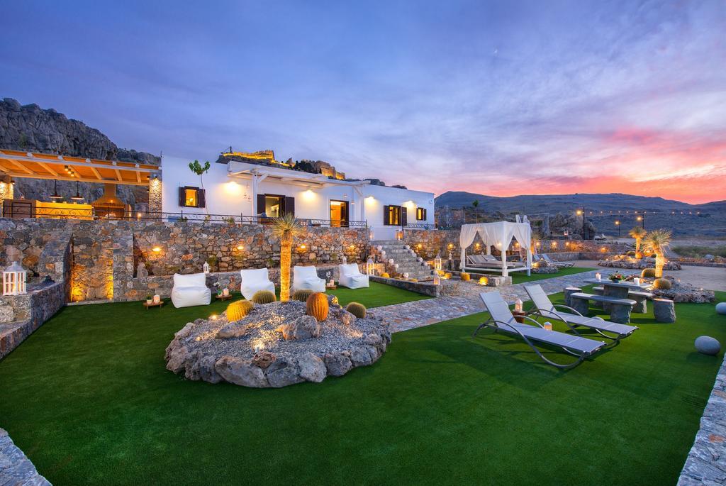 Lindos Vigli Private Villa Exterior foto