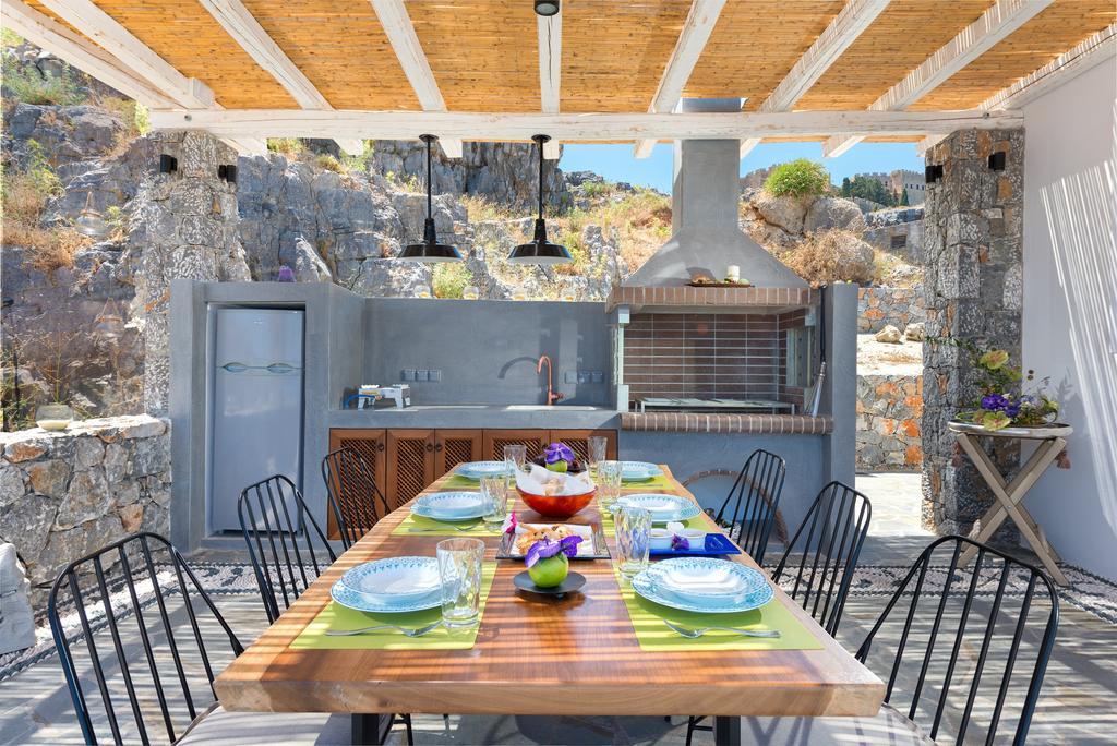 Lindos Vigli Private Villa Exterior foto