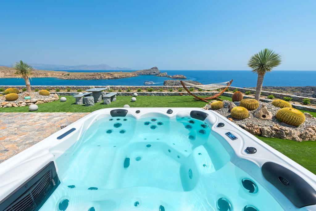 Lindos Vigli Private Villa Exterior foto